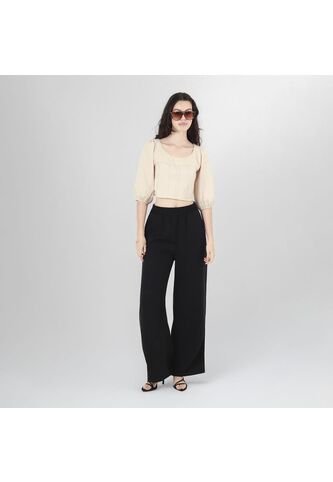 Pantalon Tiro Alto Bota Recta FDS