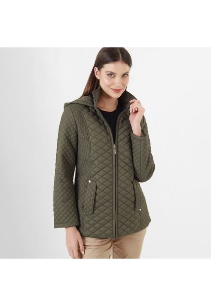 Chaqueta Cuello Alto Manga Larga