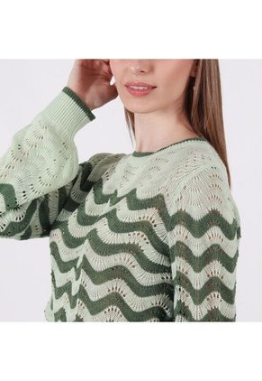 Sweater Cuello Redondo Manga Larga