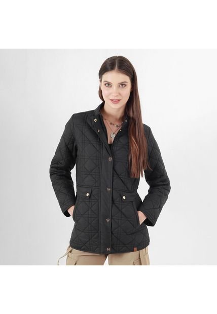 Chaqueta Cuello Alto Manga Larga