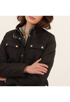 Chaqueta Acolchada Cuello Alto