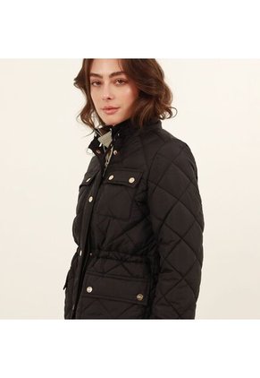 Chaqueta Acolchada Cuello Alto