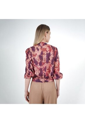 Blusa Cuello Redondo Manga Larga