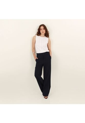 Blusa Cuello Redondo Manga Sisa FDS