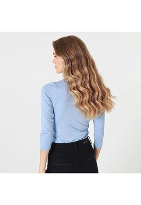 Camiseta Cuello U Manga Larga