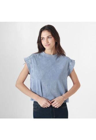 Camiseta Cuello Redondo Manga Sisa FDS