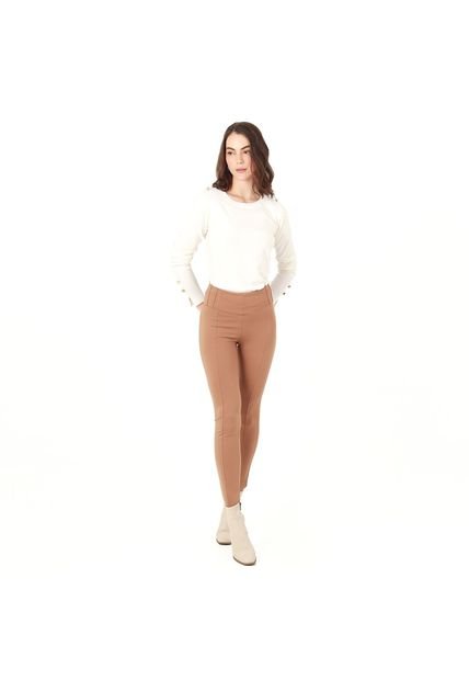 Pantalon Tiro Alto Bota Skinny