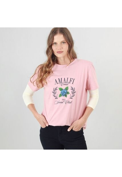 Camiseta Cuello Redondo Manga Corta