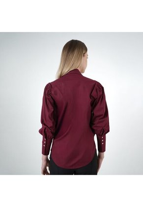 Camisa Cuello Camisero Manga Larga