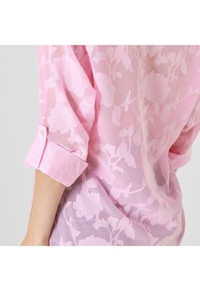 Blusa Cuello Camisero 3 Cuartos