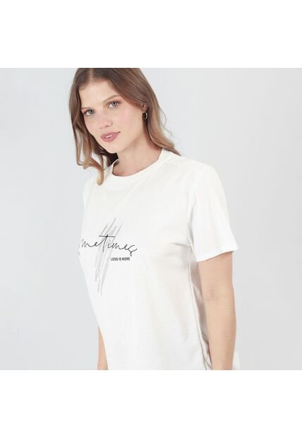 Camiseta Cuello Redondo Manga Corta