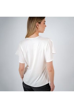 Camiseta Cuello Redondo Manga Bolero