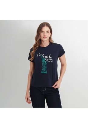 Camiseta Cuello Redondo Manga Corta