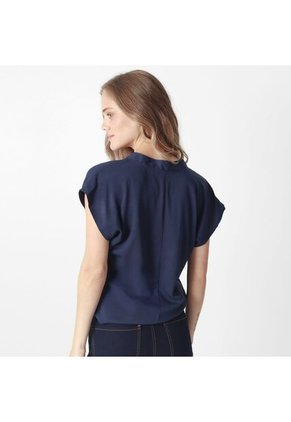 Blusa Cuello Neru Manga Corta