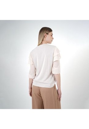 Camiseta Cuello Redondo Manga 3/Cuartos