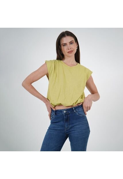 Camiseta Cuello Redondo Manga Sisa