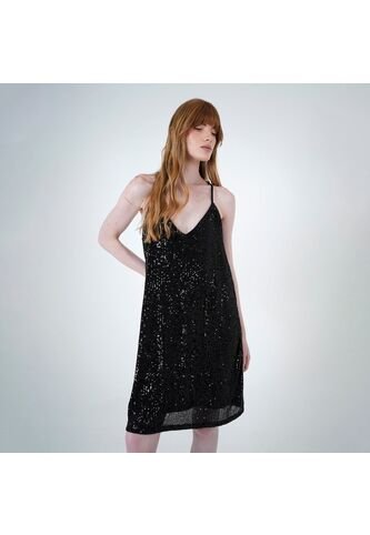 Vestido Medio De Tiras FDS