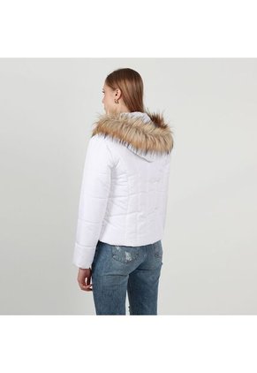 Chaqueta Acolchada Con Capota