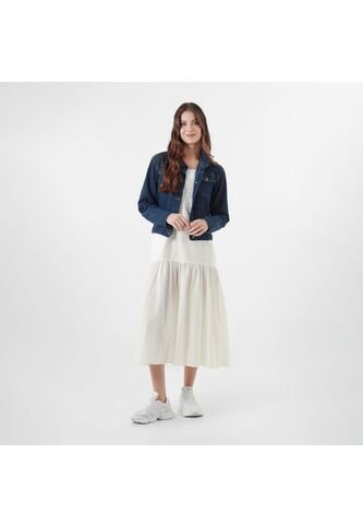 Vestido Ojalillo Manga En Tiras FDS