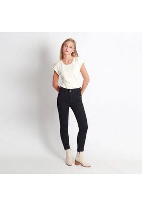 Jean Wonder Tiro Medio Bota Skinny