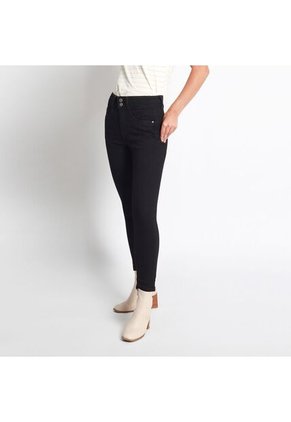 Jean Wonder Tiro Medio Bota Skinny