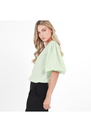 Blusa Cuello Redondo Manga 3Cuartos