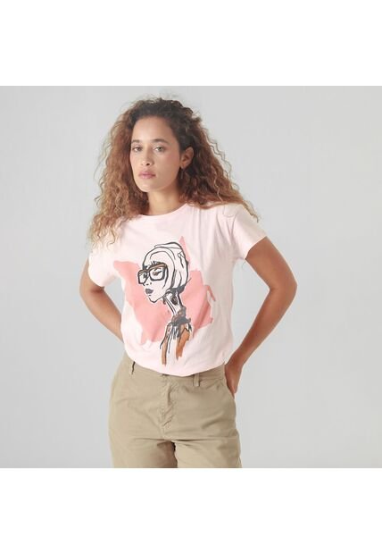 Camiseta Cuello Redondo Manga Corta