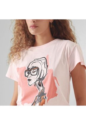 Camiseta Cuello Redondo Manga Corta