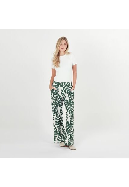 Pantalon Tiro Alto Bota Flare