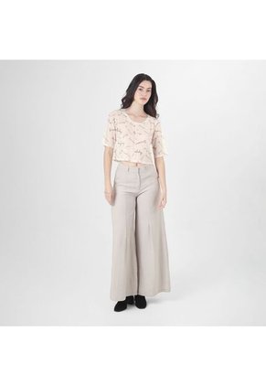 Camiseta Cuello Redondo Manga Al Codo