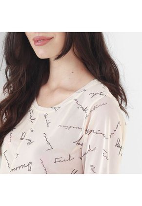 Camiseta Cuello Redondo Manga Al Codo