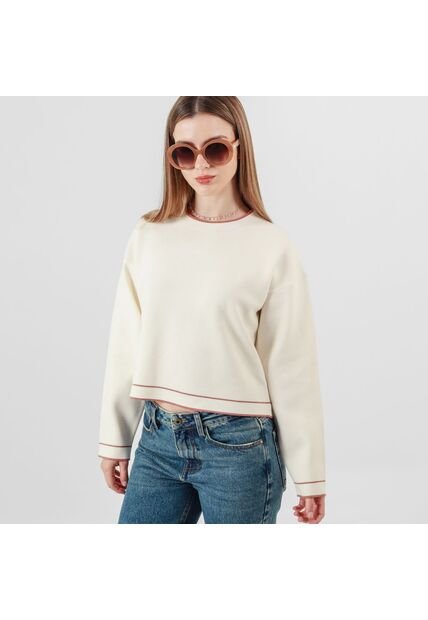 Sweater Cuello Redondo Manga Larga