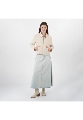 Chaqueta Cuello Camisero Delgada