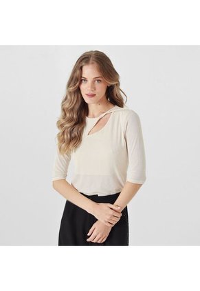 Camiseta Cuello Redondo Manga 3Cuartos