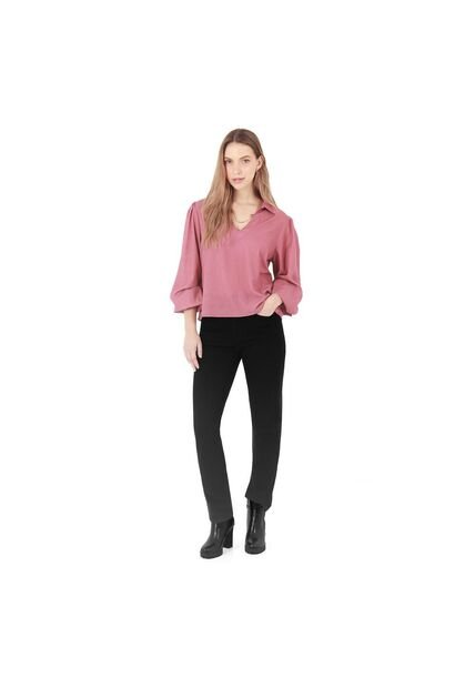 Jean Diva Tiro Medio Bota Recta