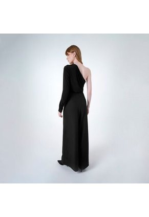 Enterizo Cuello Asimetrico Manga Larga