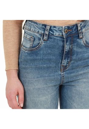 Jean Tiro Medio Bota Skinny