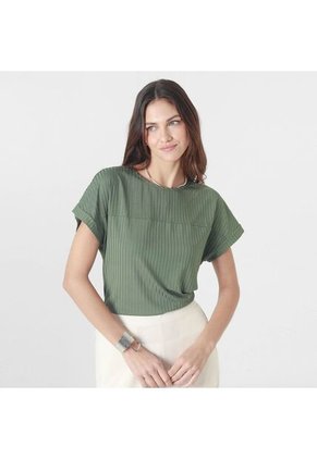 Camiseta Cuello Redondo Manga Corta