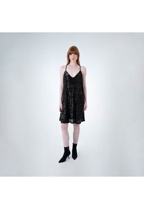 Vestido Medio De Tiras