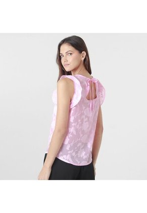 Blusa Cuello Redondo Manga Sisa