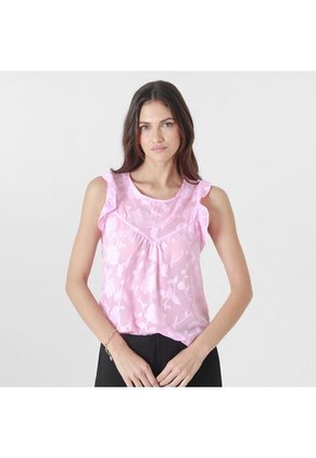 Blusa Cuello Redondo Manga Sisa