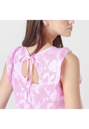 Blusa Cuello Redondo Manga Sisa
