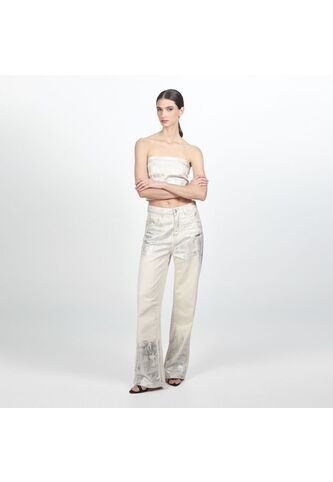 Pantalon Tiro Alto Bota Recta FDS