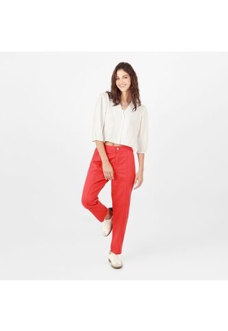 Pantalon Tiro Alto Bota Recta FDS