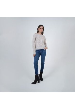 Sweater Cuello Redondo Manga Larga