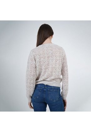 Sweater Cuello Redondo Manga Larga