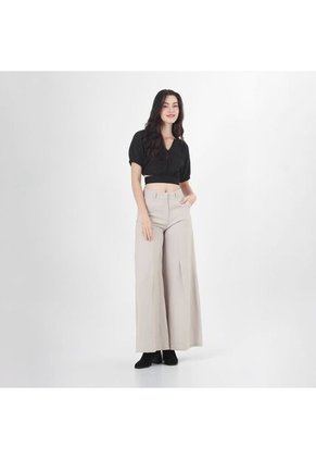 Blusa Cuello V Manga Corta