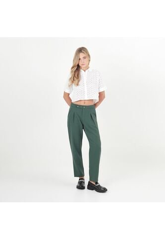 Pantalon Tiro Alto Bota Recta FDS