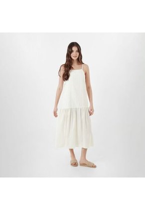 Vestido Ojalillo Manga En Tiras