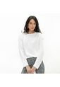 BLUSA PARA MUJER EN RAYON CREPE BLANCO Color-BLANCO-TALLA-L de FDS